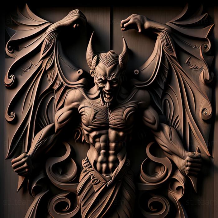 3D model Satan (STL)
